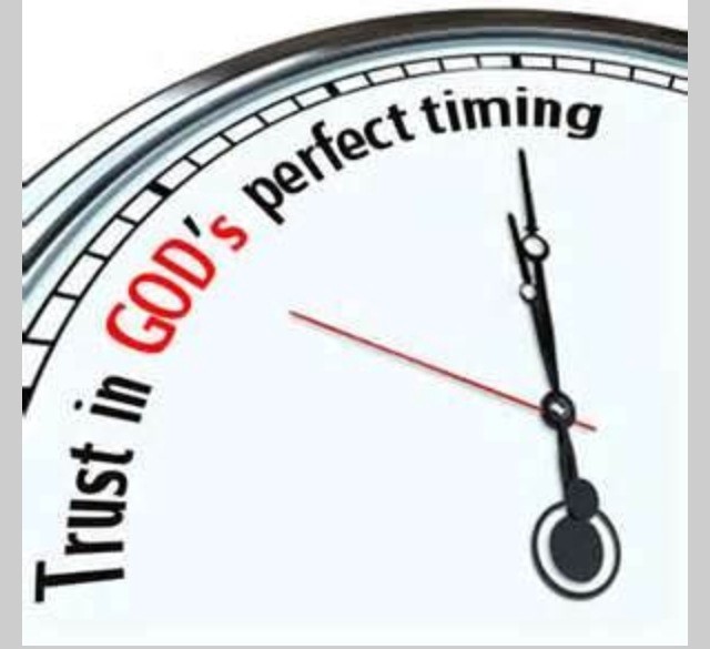 In God’s Perfect Time